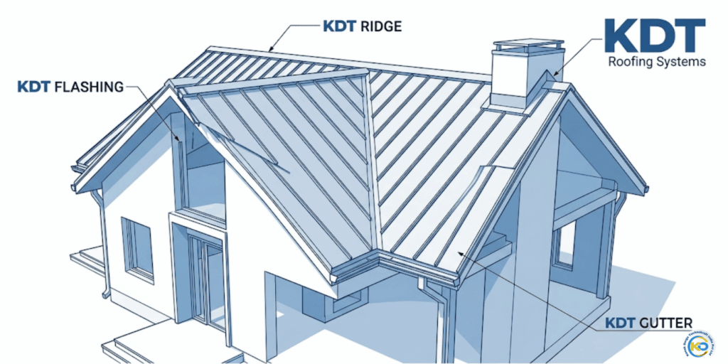 The Complete System: Why Ridges and Gutters are the Secret to a Dry Home