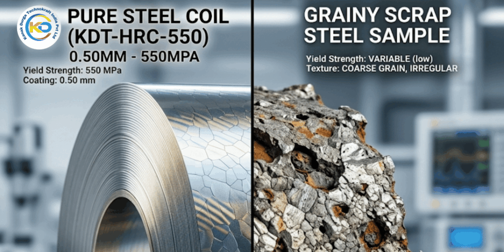 Pure Steel: Why the Core Material is the Secret to 550MPa Strength