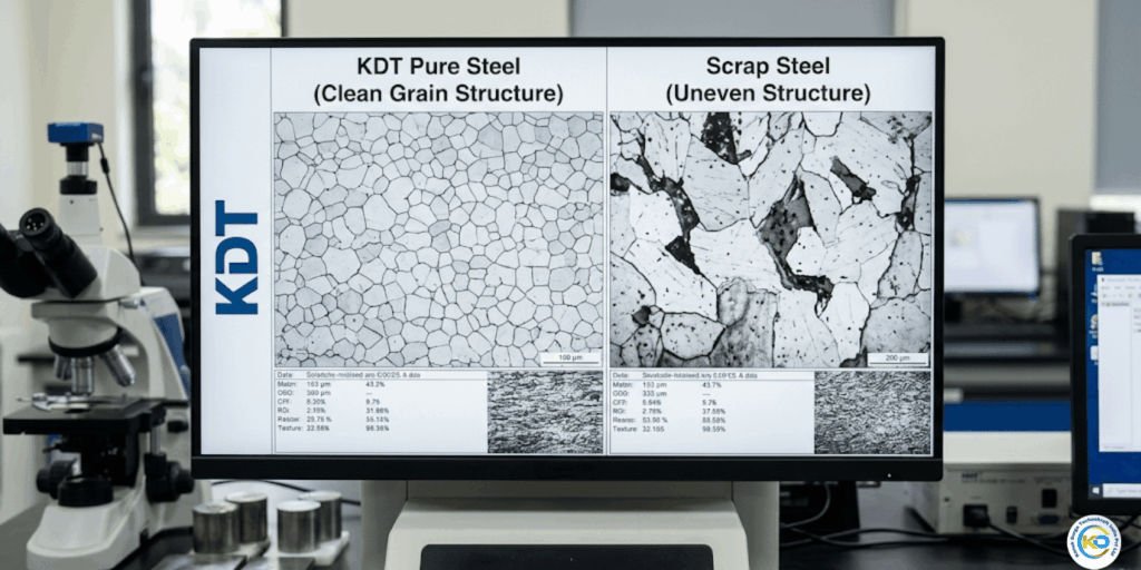 The Purity Principle: Why KD Sheets Start with 100% Pure Steel