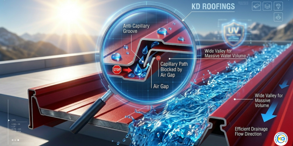 The Monsoon Shield The Power of Anti-Capillary Grooves