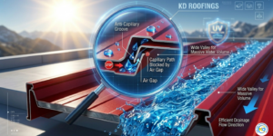 The Monsoon Shield The Power of Anti-Capillary Grooves