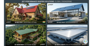 Our Blog | KD Sheet | KD Roofing Sheet | KD Colour Sheet Color Psychology & Performance Choosing the Right Shade for Your Building